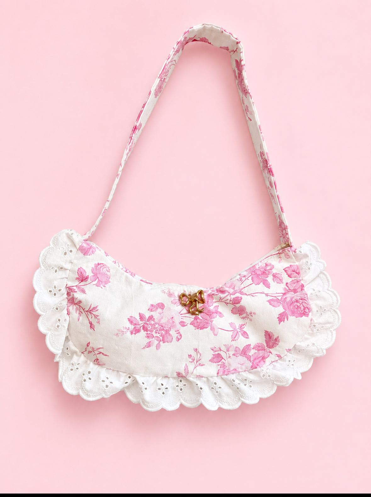 Handmade Autumn Pink Dream Bag