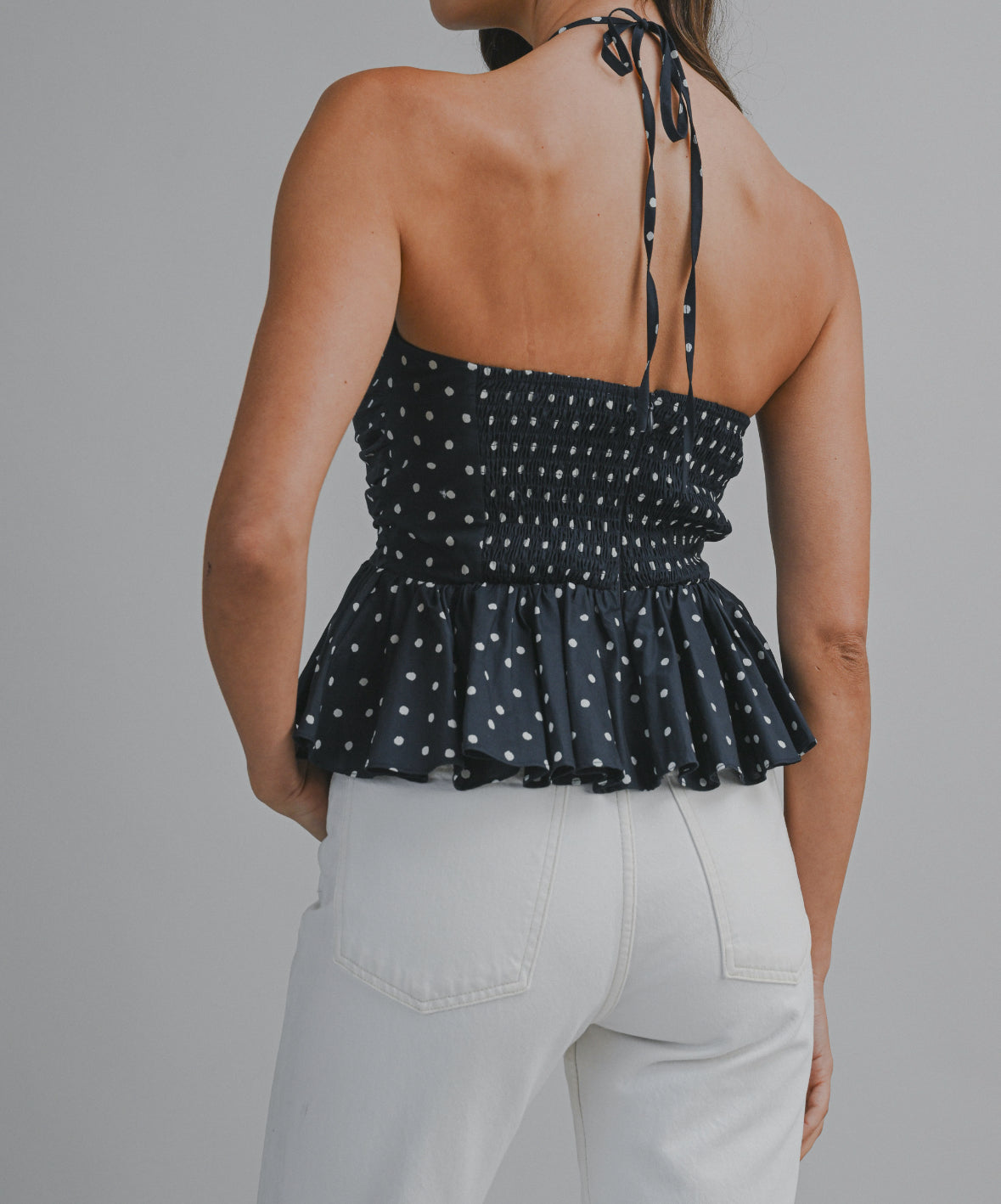 Sweet Independence Polka Dot Top