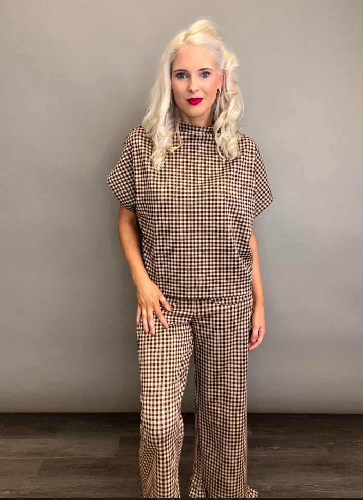 The Boston Belle Pants in Brown