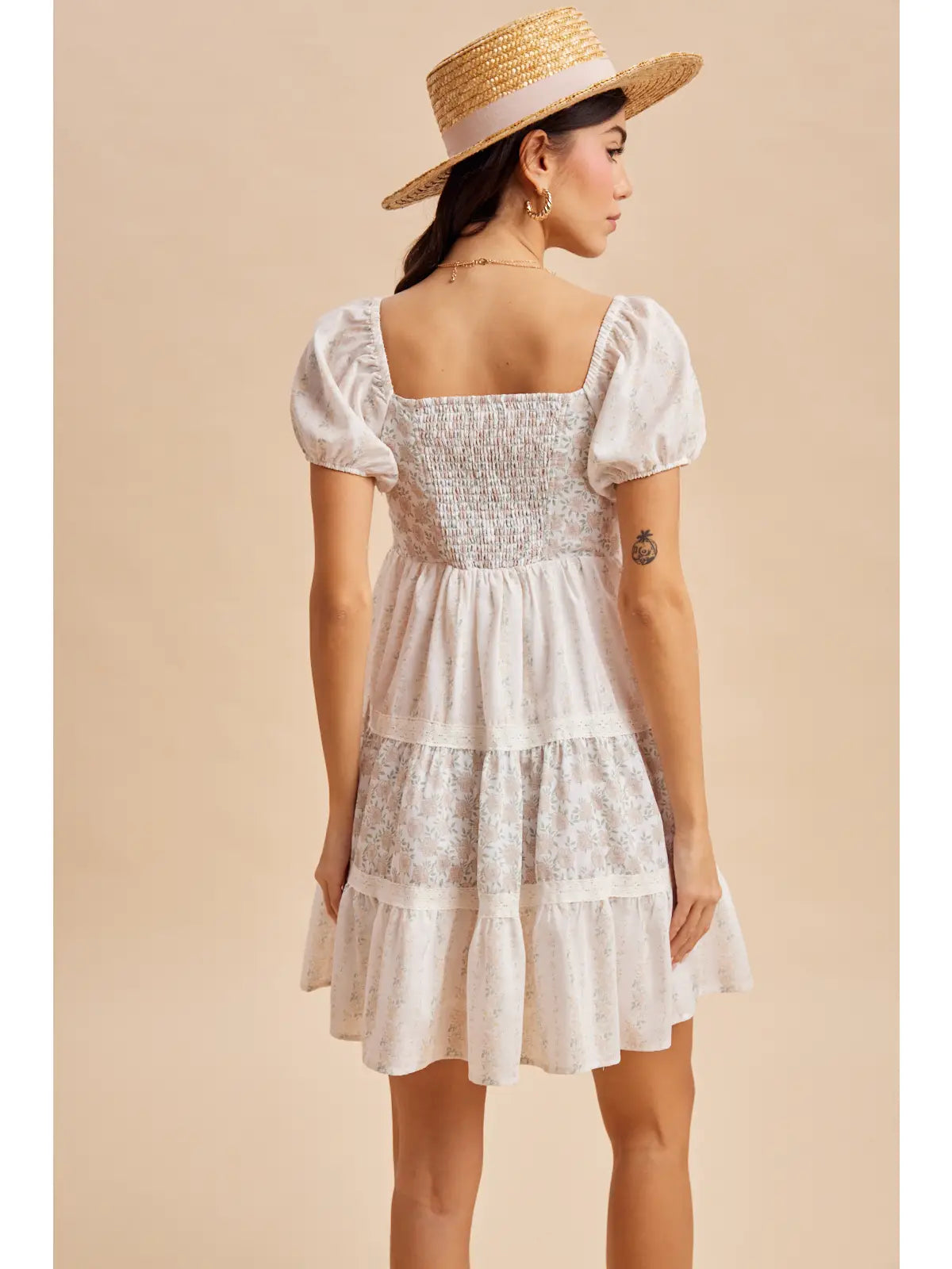 Lace and Lemonade Dress