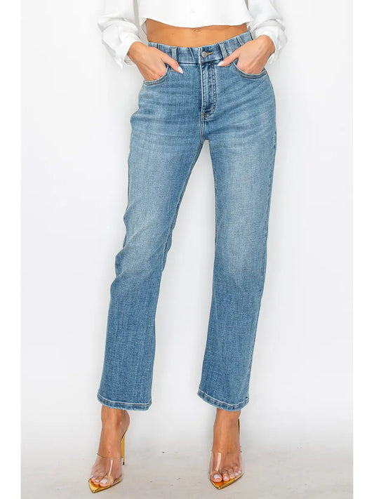 Denim Darling Jean Tummy Control- Straight Jean