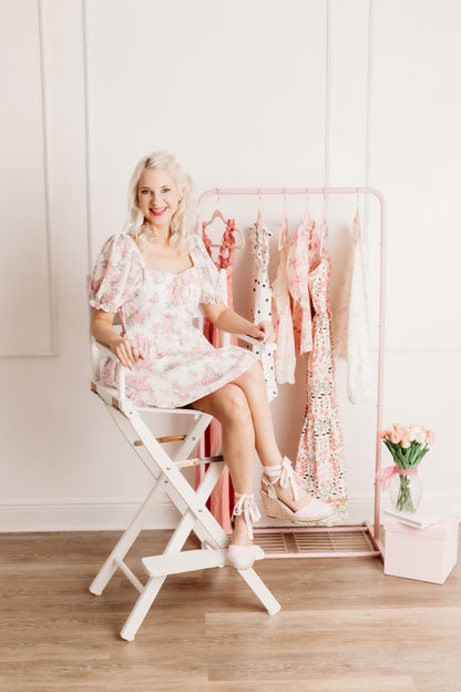 Pretty in Petals Mini Dress