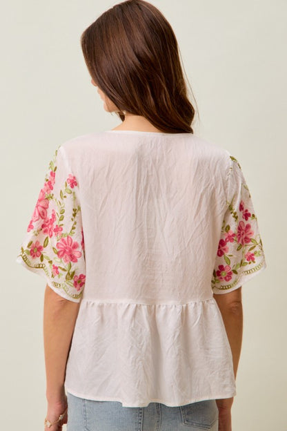 Vintage Rose Blouse- PREORDER SHIPS IN TWO WEEKS