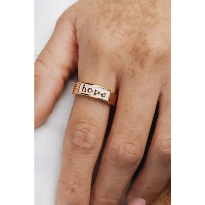 Hope Ring- made by survivors