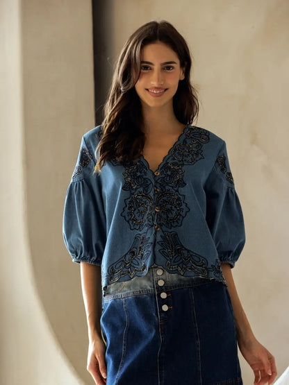 The Cedar Lane Blouse
