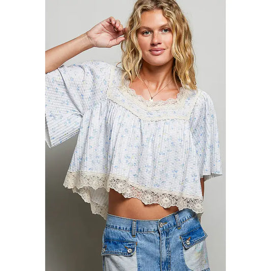 Lace Whisper Top - POL