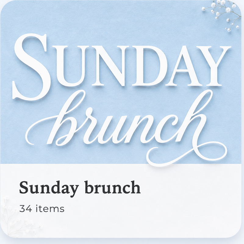Sunday Brunch