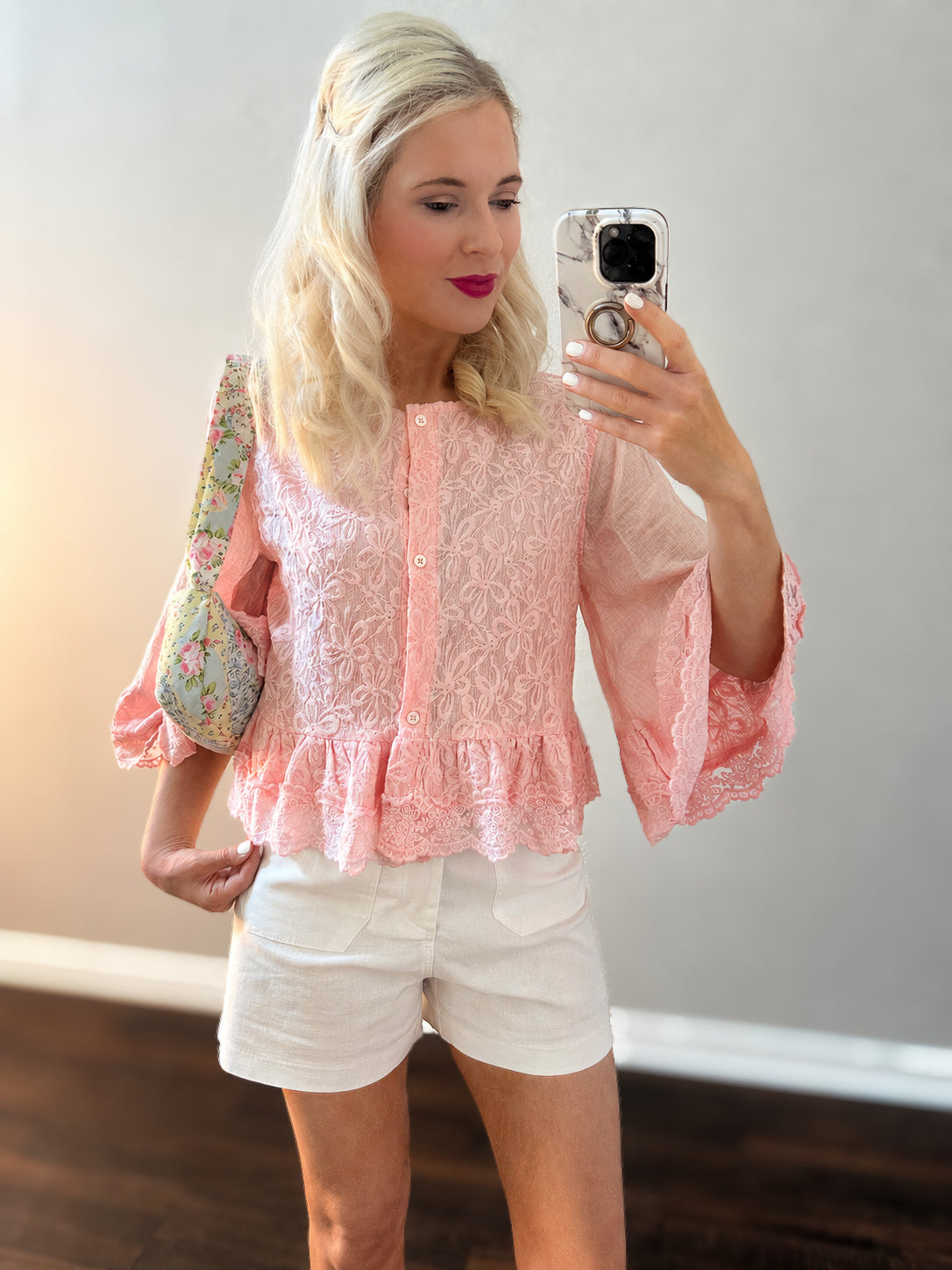 Rosé Darling Blouse