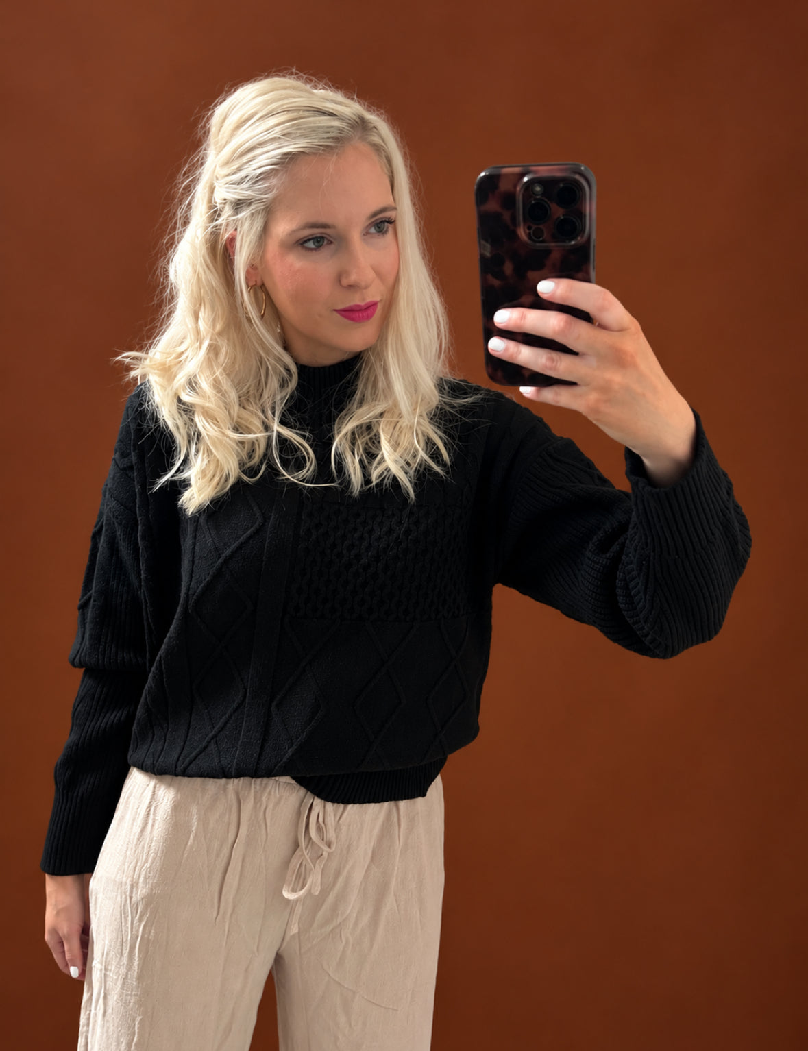 Midnight On Main Sweater
