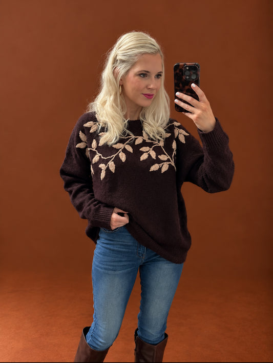 Where the Leaves Fall Sweater
