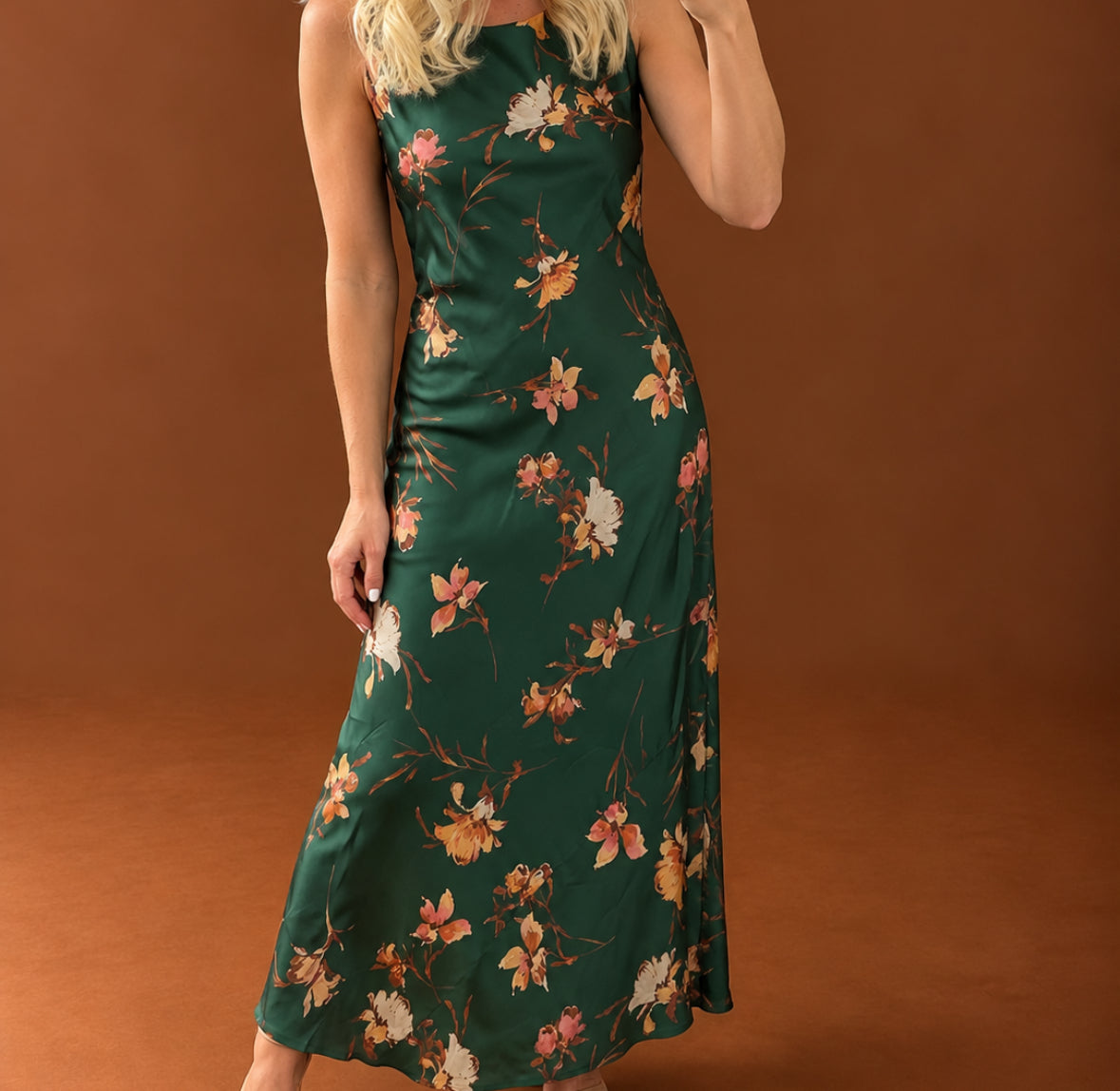 Falling in the Garden Maxi Dress