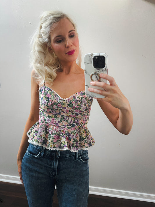 Floral Fantasy Cami