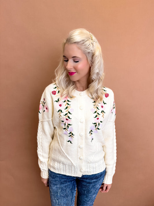 Autumn Bloom Cardigan