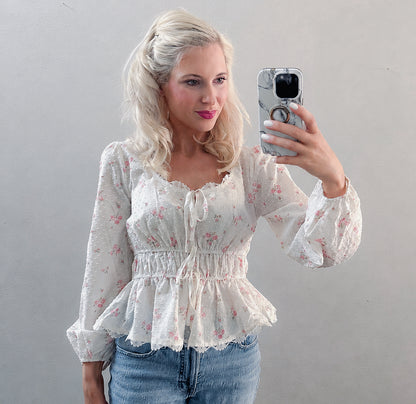 Ivory Charm Blouse