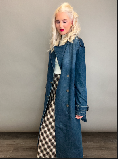 Beacon Trench Coat- 100% cotton
