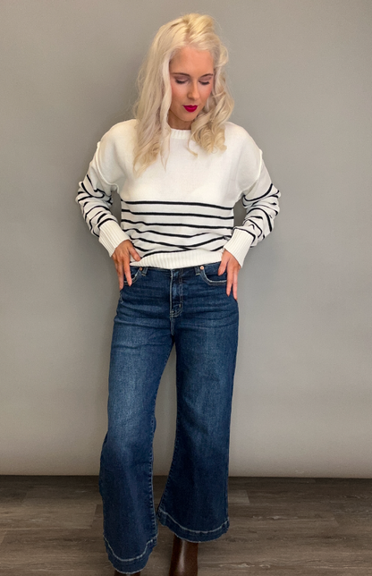 Cobblestone Staple Cropped Jeans