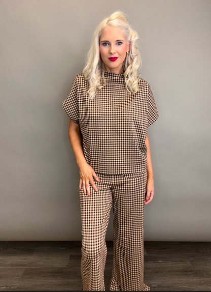 The Boston Belle Pants in Brown