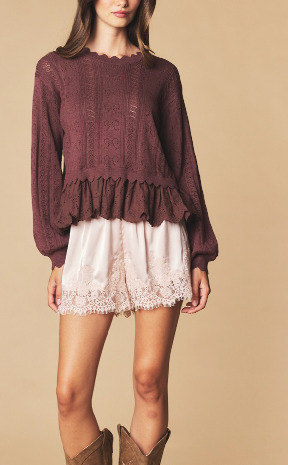 Rustic Romance Top