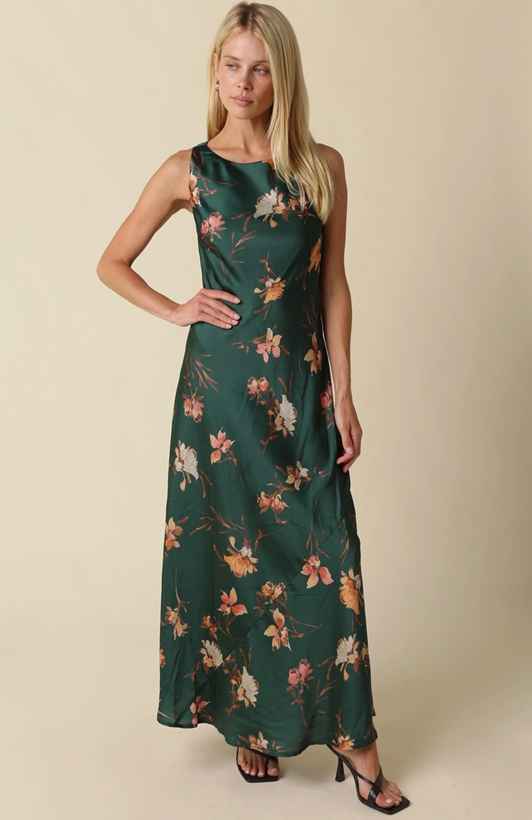 Falling in the Garden Maxi Dress
