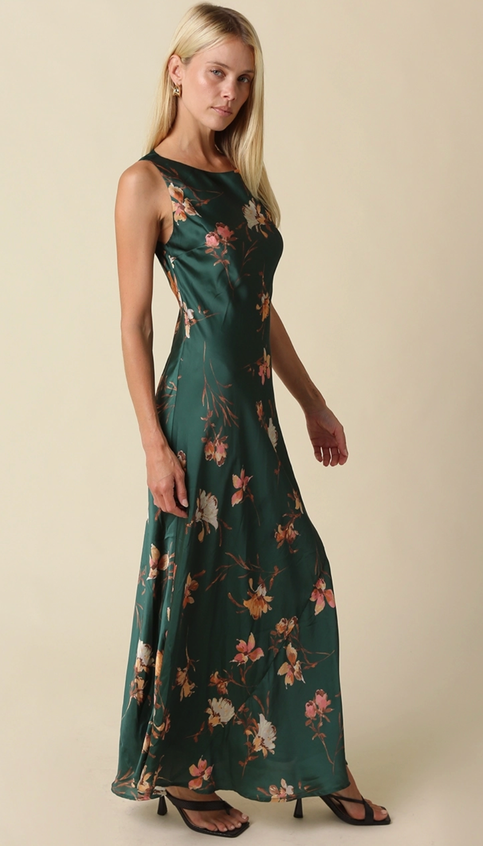 Falling in the Garden Maxi Dress