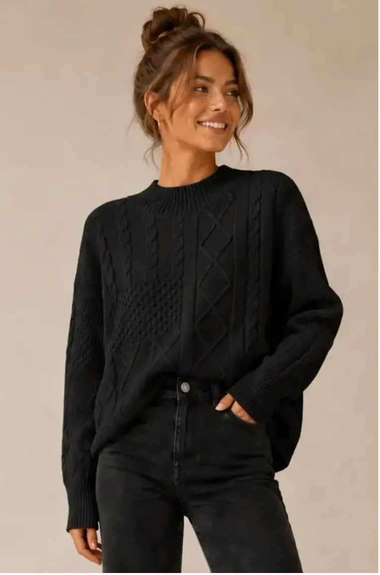Midnight On Main Sweater