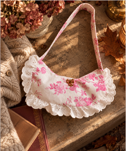 Handmade Autumn Pink Dream Bag