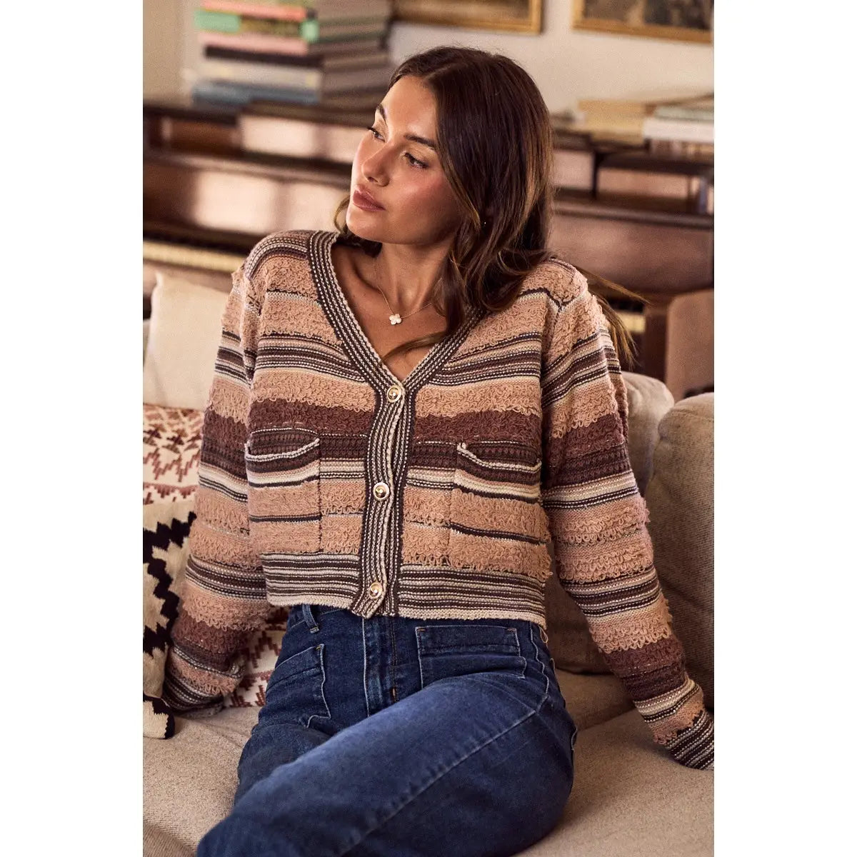 Cinnamon Latte Cardigan