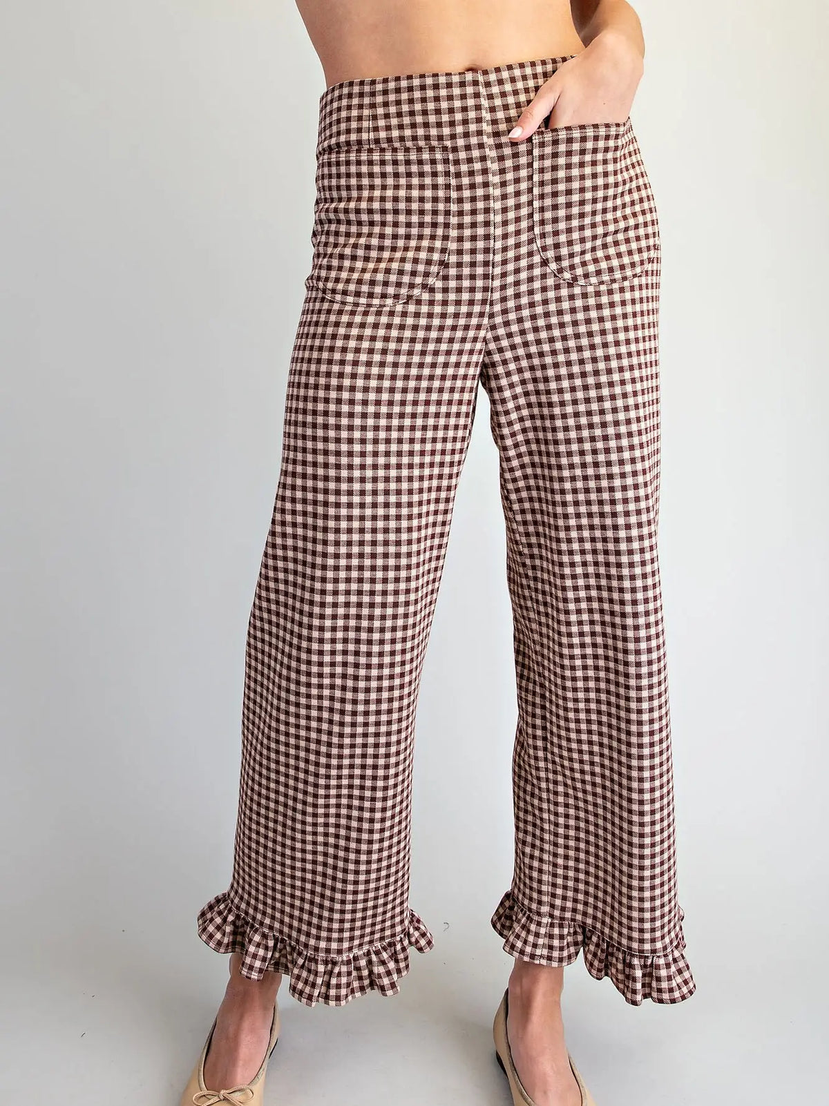 The Boston Belle Pants in Brown