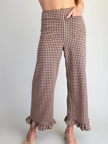 The Boston Belle Pants in Brown