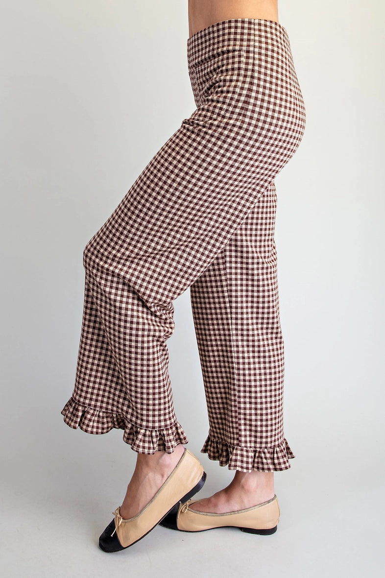 The Boston Belle Pants in Brown