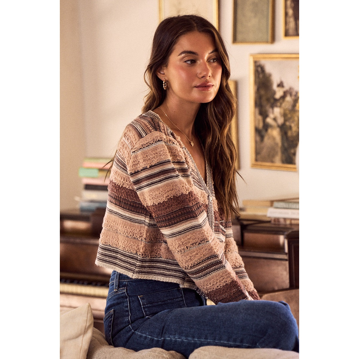 Cinnamon Latte Cardigan