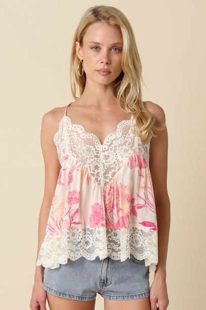 Blush Lace Cami