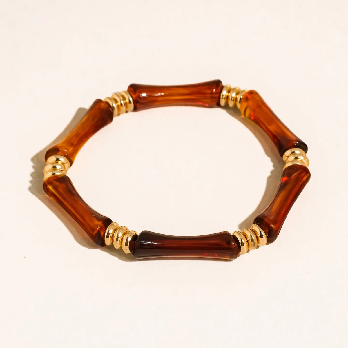 18K Gold Bamboo Bangle Set