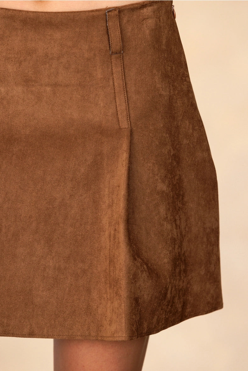 Harvest Suede Skirt